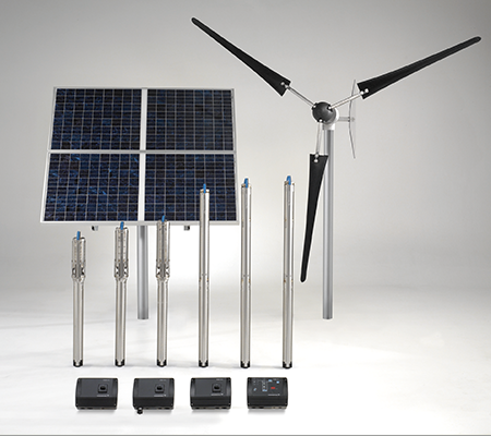 cara kerja pompa air tenaga surya